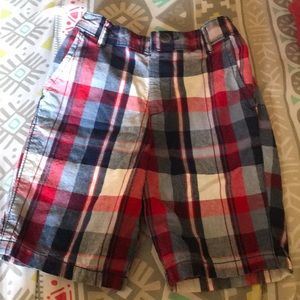 Plaid shorts from ten children’s place